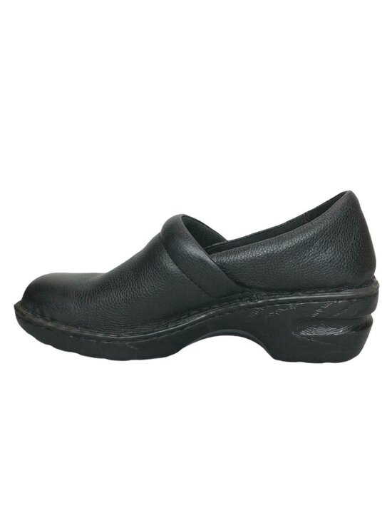BOC Born Concepts Clogs Mules Comfort Black Leather Womens 9M Work - Picture 8 of 12